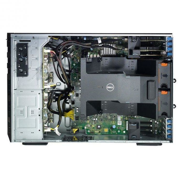 Server DELL PowerEdge T620, Intel 10-Core Xeon E5-2670 v2 2.50 GHz, 64GB DDR3 ECC, 8 x 600GB HDD SAS, RAID PERC H710, 2 x PSU, GARANTIE 2 ANI