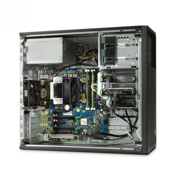 Workstation HP Z240, Intel Xeon QUAD Core E3-1270 V6 3.80 GHz, 32GB DDR4 ECC, 512GB SSD + 1TB HDD, nVidia Quadro P1000, Second-hand