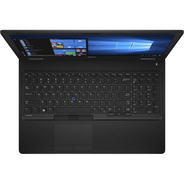 Laptop DELL Latitude 5580 15.6" FHD, Intel Core i5-7300U pana la 3.50 GHz, 16GB DDR4, 512GB SSD, Webcam, GARANTIE 2 ANI