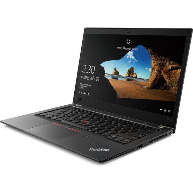 Laptop LENOVO ThinkPad T480s 14" FHD, TOUCHSCREEN, Intel Core i7-8650U pana la 4.20 GHz, 8GB DDR4, 256GB SSD, Webcam, GARANTIE 2 ANI