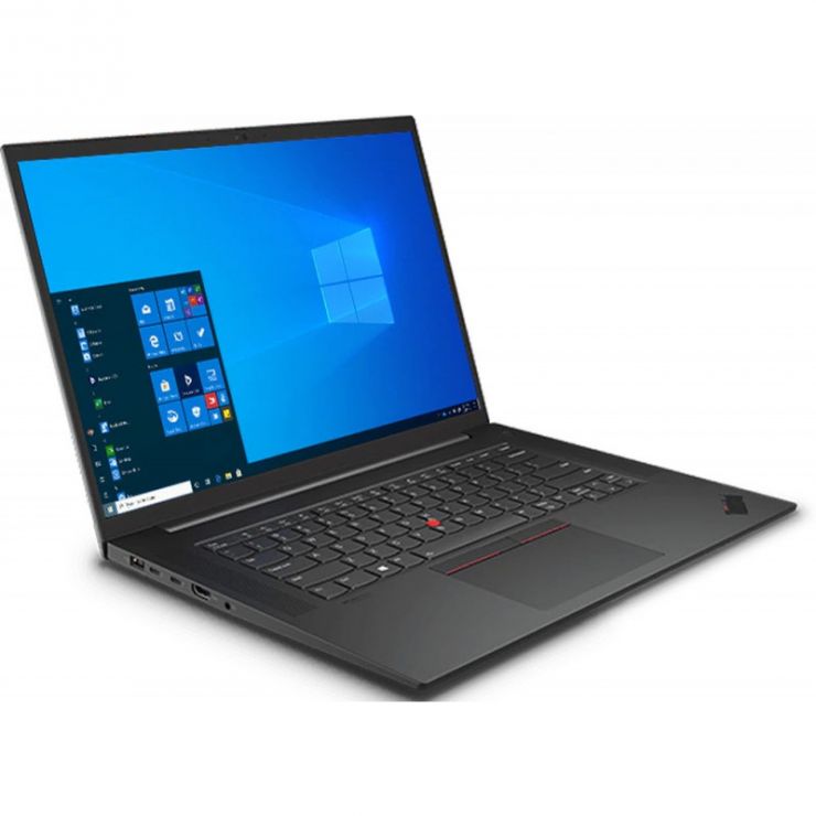 Laptop LENOVO ThinkPad P1 4th Gen, 16" UHD+, TOUCHSCREEN, Intel Xeon HEXA Core W-11855M pana la 4.90 GHz, 64GB DDR4, 1TB SSD, nVidia RTX A2000, Windows 10 PRO, GARANTIE 2 ANI