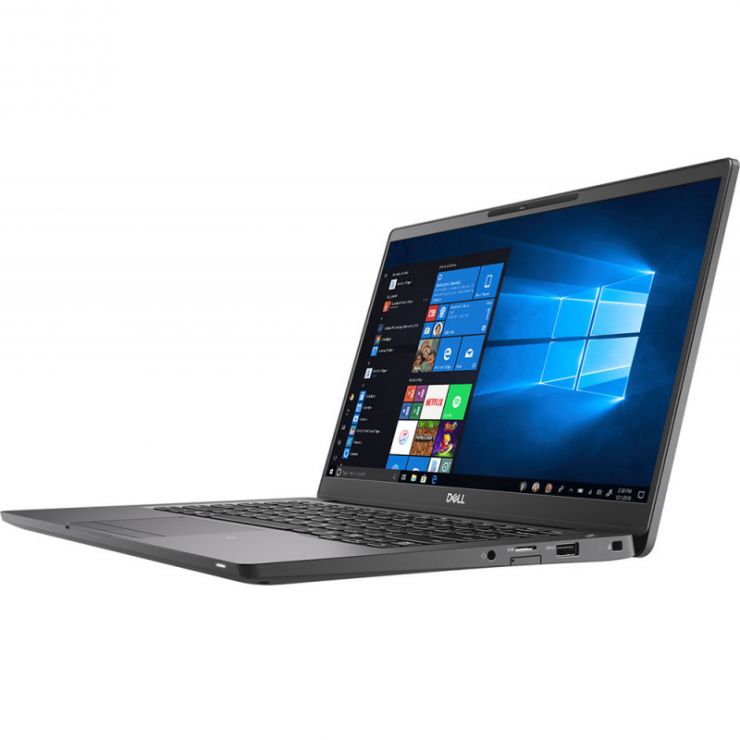 Laptop DELL Latitude 7400 14" FHD, Intel Core i5-8365U pana la 4.10 GHz, 16GB DDR4, 512GB SSD, Webcam, Carbon Fiber, GARANTIE 2 ANI