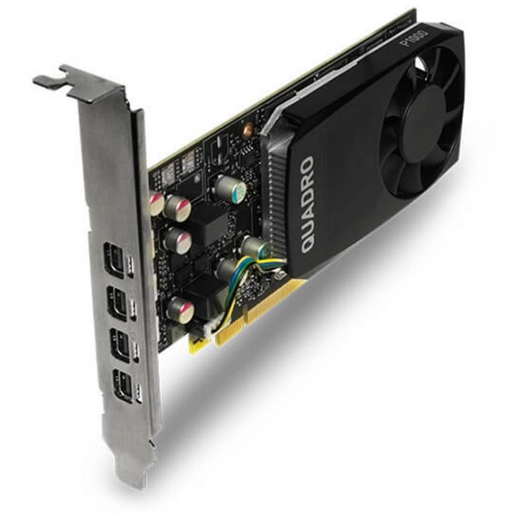 Placa video nVidia Quadro P1000, 4GB GDDR5, 128bit, 4 x Mini DisplayPort